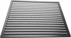 Element jaluzea pentru gard, Rufster, grosime 0,50 mm, finisaj 9005MS negru, lungime variabila