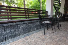 Element pentru gard, model Gardeo SYMM 82, culoare gri antracit