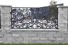 Element pentru stalp, model Gardeo SYMM 81, culoare gri