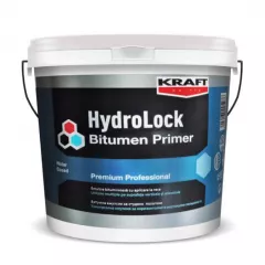 Emulsie bituminoasa pe baza de apa, cu aplicare la rece, Kraft Hydrolock bitumen primer, ambalare 5 kg