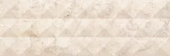 Faianta pentru baie si bucatarie, Absolute Crema Decor 1, dimensiuni 30 x 90 cm