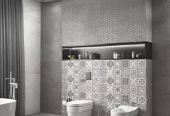 Faianta pentru baie si bucatarie, Armani Smoke Decor, dimensiuni 30 x 90 cm