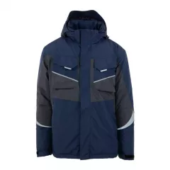 Geaca protectie iarna Froze 590B, impermeabila, cu gluga detasabila, marime XL
