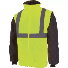 Geaca protectie reflectorizanta Brighton 2 in 1, marimea XXL