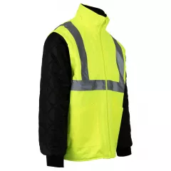 Geaca protectie reflectorizanta Brighton 2 in 1, marimea L