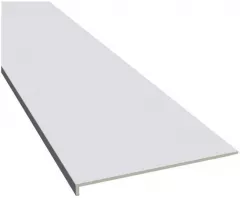 Glaf exterior Vox 607-250 alb 300 dimensiune 300x25 cm grosime 1 cm culoare alb
