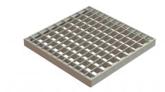 Camine PVC - Gratar camin zincat 300x300 A15, tip grila, olint.ro