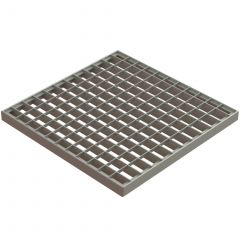 Camine PVC - Gratar camin zincat 400x400 A15, tip grila, olint.ro