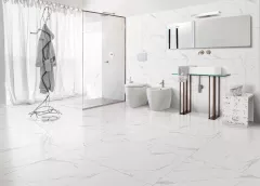 Gresie interior, baie / bucatarie, Classic Carrara 45 x 45
