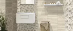 Gresie interior pentru baie si bucatarie, Softwood Maro, 33,3 x 33,3 cm