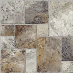 Gresie portelanata, mata, pentru interior si exterior, Argila Maro, dimensiune 33 x 33 cm