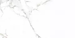 Gresie portelanata, polisata, rectificata, pentru interior sau exterior,  Statuario Marble, dimensiune 60 x 120 cm