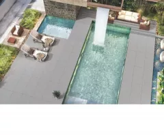 Gresie portelanata, mata, rectificata, pentru interior sau exterior,  Sandy Grey Mat, dimensiune 60 x 120 cm
