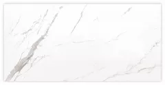 Gresie portelanata, polisata, rectificata, pentru interior sau exterior, Perseo Carrara, dimensiune 60 x 120 cm