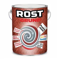 Grund pentru metal, culoare rosie, ambalare 3.5 L