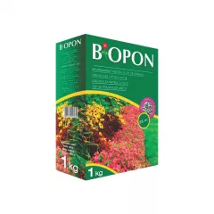 Ingrasamant granulat pentru flori de gradina, BIOPON 1176, ambalare 1 kg