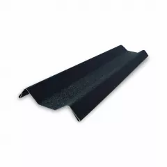 Intaritura pentru gard tip jaluzea, grosime 0,5 mm, lungime 2 m, culoare neagra RAL 9005MS M2P3, vopsita pe ambele fete