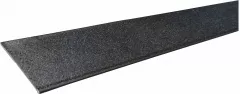 Intaritura pentru gard tip jaluzea, grosime tabla 0,50 mm, lungime 2 m, RAL 9005MS, negru