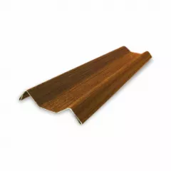 Intaritura pentru gard tip jaluzea, grosime tabla 0,45 mm, lungime 2 m, culoare stejar auriu