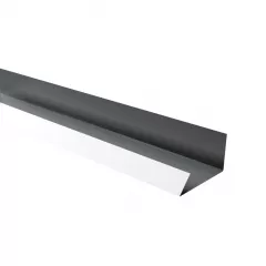 Jgheab ascuns Rufster Premium 0,5 mm grosime 7016 MS gri-antracit mat structurat