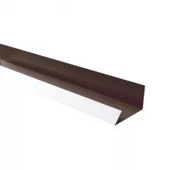 Jgheab ascuns Rufster Premium 0,5 mm grosime 8019 MS maro-grafit mat structurat