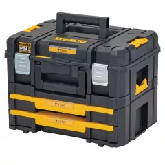 Accesorii - Kit combinat cutie scule combo DeWALT DWST83395-1, TSTAK IP54, olint.ro