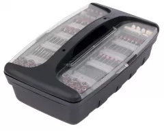Kit freza de polizat si gravat Einhell TH MG 135E, 135 W, 189 accesorii