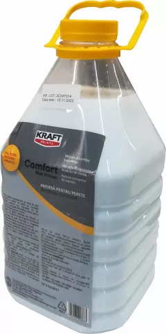 Kraft amorsa acrilica transparenta, pe baza de apa, gata de aplicare, Confort 3 L