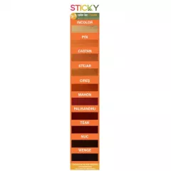Lac alchidic pentru lemn, metal sau piatra Sticky, interior - exterior, 4 L culoare incolor