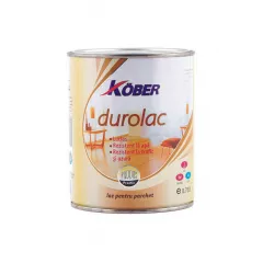 Lac pentru parchet de lemn, interior / exterior, Kober, Durolac 4 L + intaritor 0.5 L