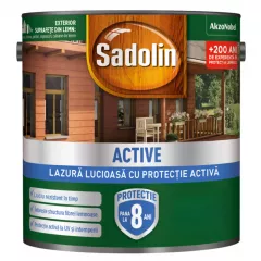 Lac Sadolin Active, culoare brad, ambalare 2.5 L