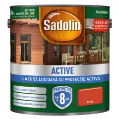 Lac Sadolin Active, culoare cires, ambalare 5 L
