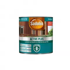 Lac Sadolin Active Plus, culoare nuc, ambalare 0.75 L