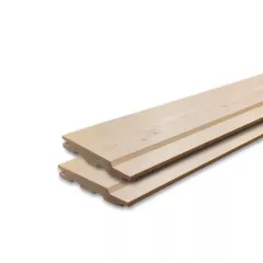 Lambriu lemn din rasinoase dimensiuni 12.5x96 mm lungime 4 m calitate AB grosime 12.5 mm culoare brad/pin natur