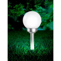 Lampa solara, Globo 3375, model Ball, culoare alba