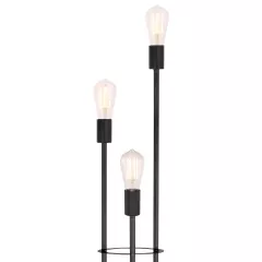 Lampadar Martha 54008-3S, 3 x E27, 1400 mm, negru