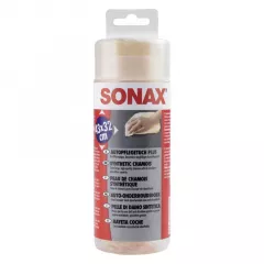 Laveta SONAX din piele ecologica