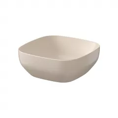 Lavoar de blat patrat Cersanit Larga K677-057, 38×38 cm, bej