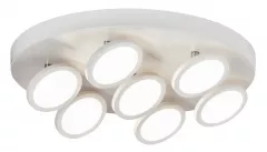 Interior - Lustra LED Elsa 6, Rabalux 2715, putere 42 W, culoare alba, olint.ro