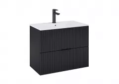 Masca cu lavoar, Reef 80, culoare neagra