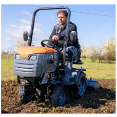Minitractor diesel Honest, Ride On 4x4 R003 KOOP 684166, putere 14 CP, combustibil motorina