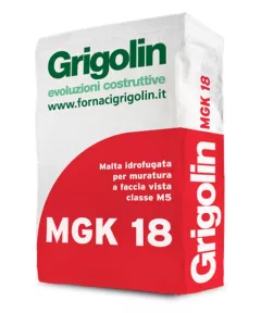 Mortar Grigolin, culoare gri
