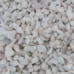 Mozaic (spartura) din marmura alba granulatie 5 - 8 mm, sac 50 kg