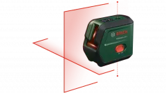 Unelte de masurat - Nivela cu laser Bosch UniversalLevel 2, linii in cruce si puncte de verticala, olint.ro