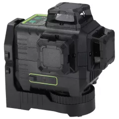 Nivela laser 3D verde DEDRA MC0907, fascicul verde, autonomie 13 ore