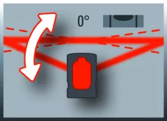 Nivela laser transversala Einhell TC-LL2