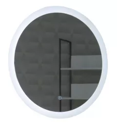 Oglindă cu iluminare LED și întrerupător touch, MD2, D60 cm 17998