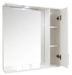 Oglinda cu corp suspendat MDF, 75 cm, culoare alb