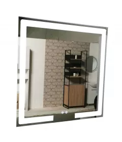 Oglinda cu iluminare LED, functie dezaburire, 3F MD1 17995, 80x80cm