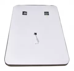 Oglinda MD3, 60x80 cm, iluminare LED, functie touch, rama neagra